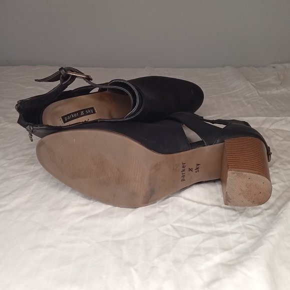 Black Ankle Boots - Picture 2 of 3